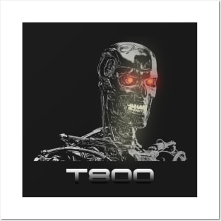 Terminator- T800 Posters and Art